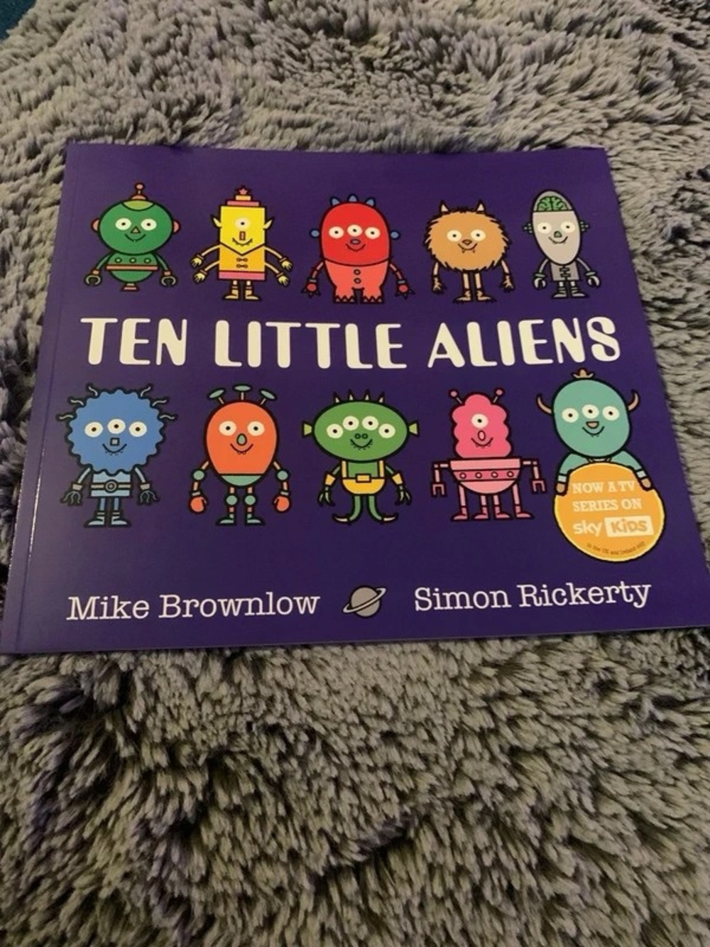 Ten Little Aliens Trading Card Pack - Purple